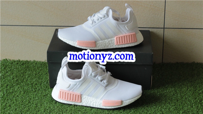 Real Boost Adidas NMD R1 PK White Pink